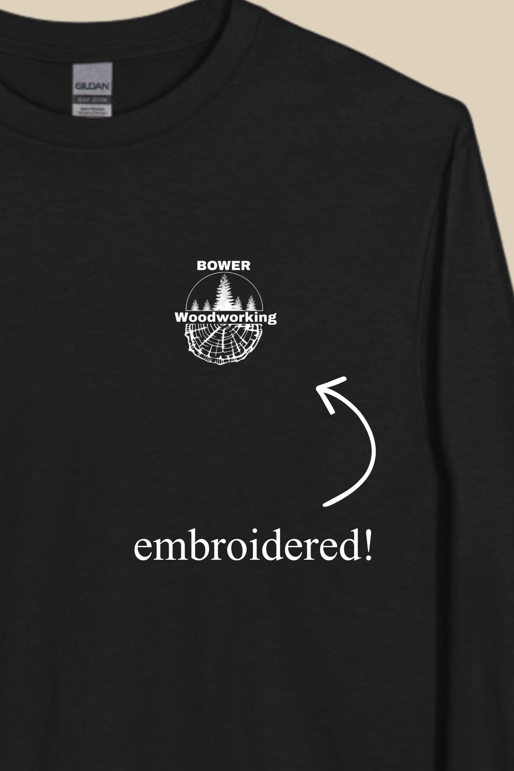 Bower Woodworking Long Sleeve Shirt