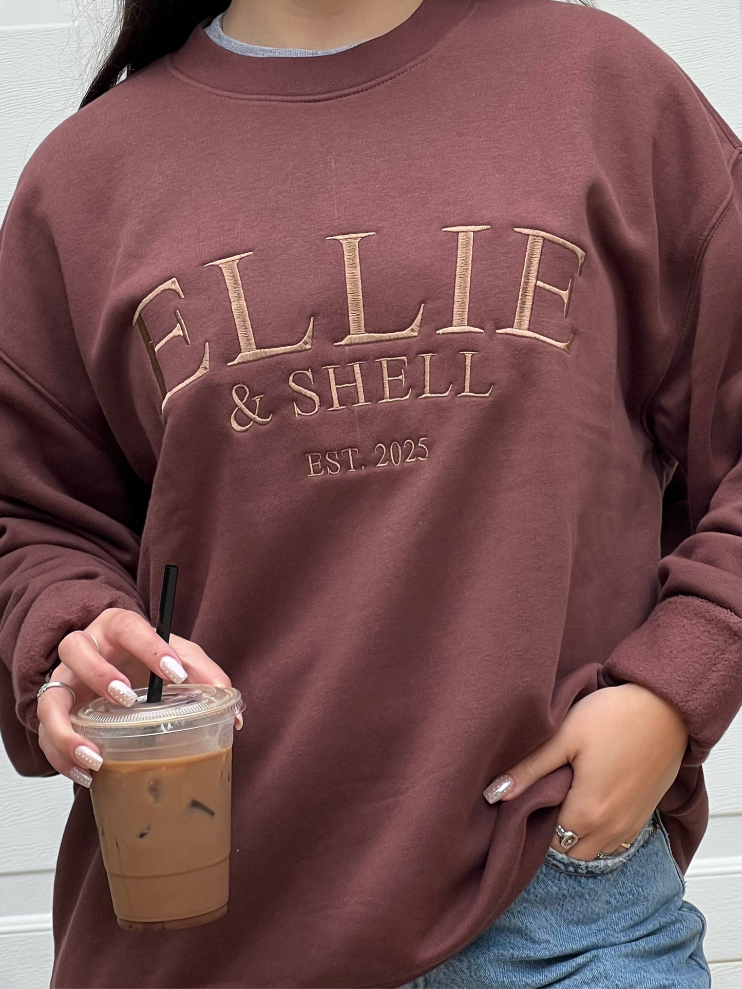 Ellie Everyday Embroidered Crewneck