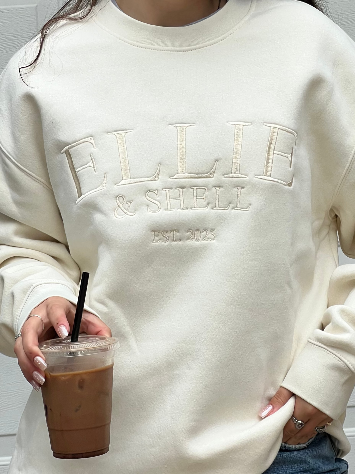 Ellie Everyday Embroidered Crewneck