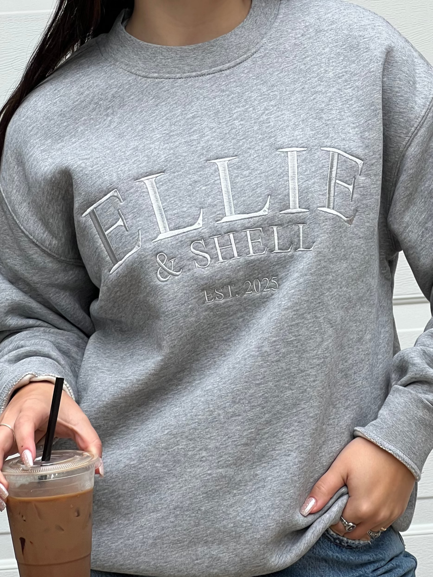 Ellie Everyday Embroidered Crewneck