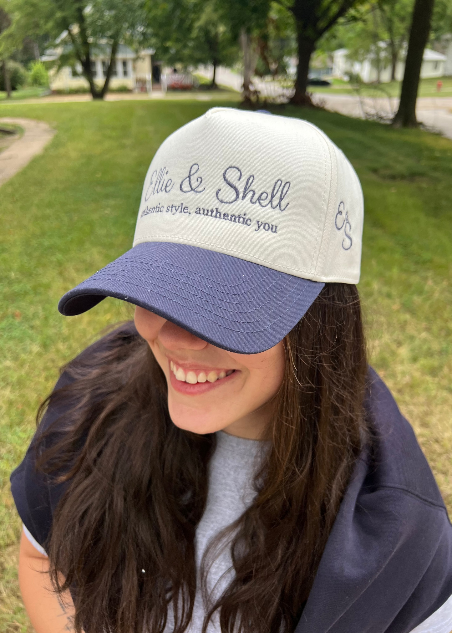 Customizable Two-Tone 5-Panel Snapback Hat