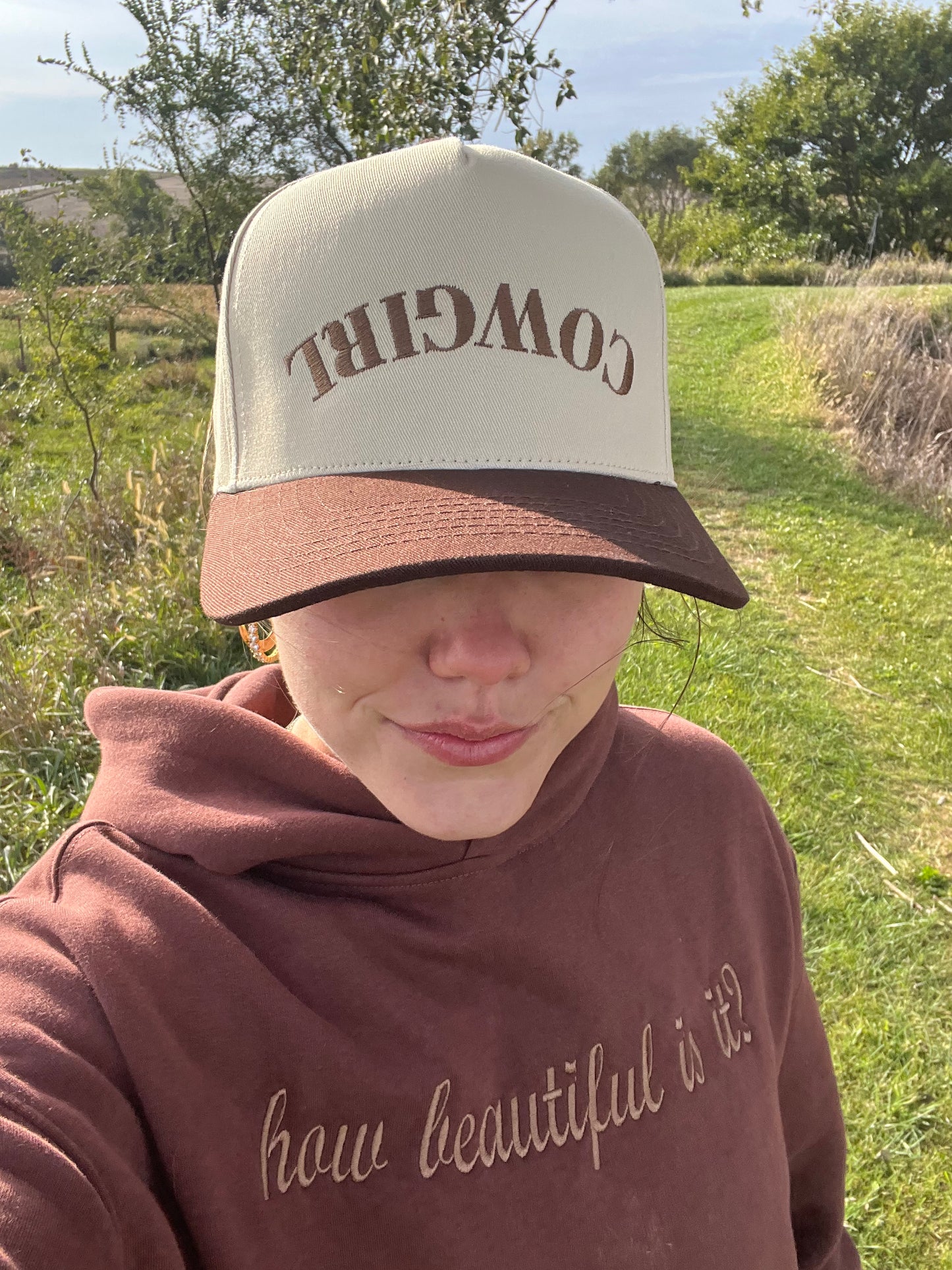 Customizable Two-Tone 5-Panel Snapback Hat