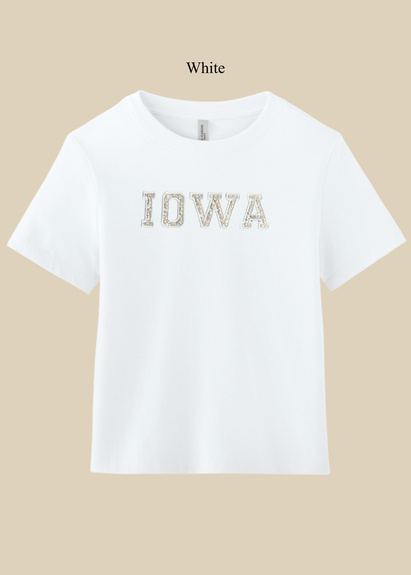 Iowa Appliqué Boxy Tee