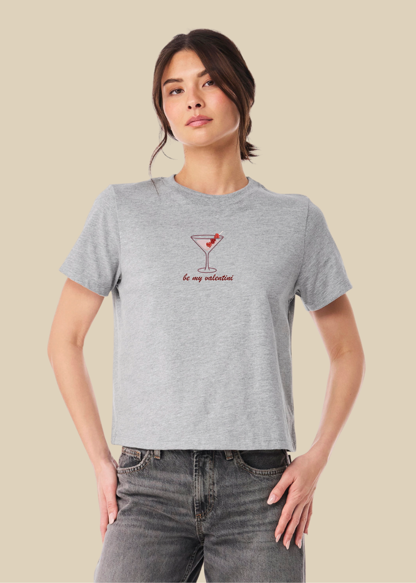 Be My Valentini Embroidered Tee