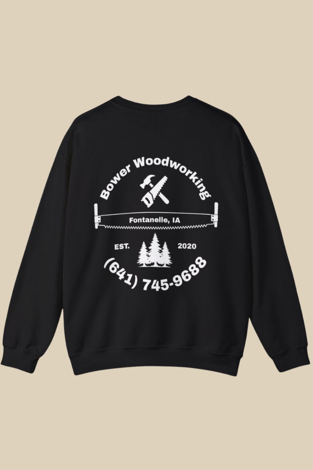 Bower Woodworking Crewneck Sweatshirt