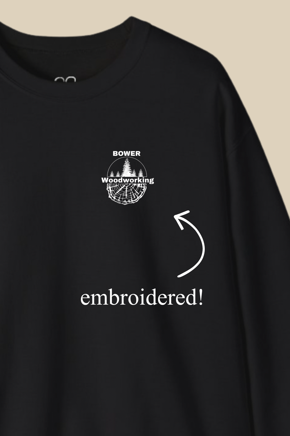 Bower Woodworking Crewneck Sweatshirt