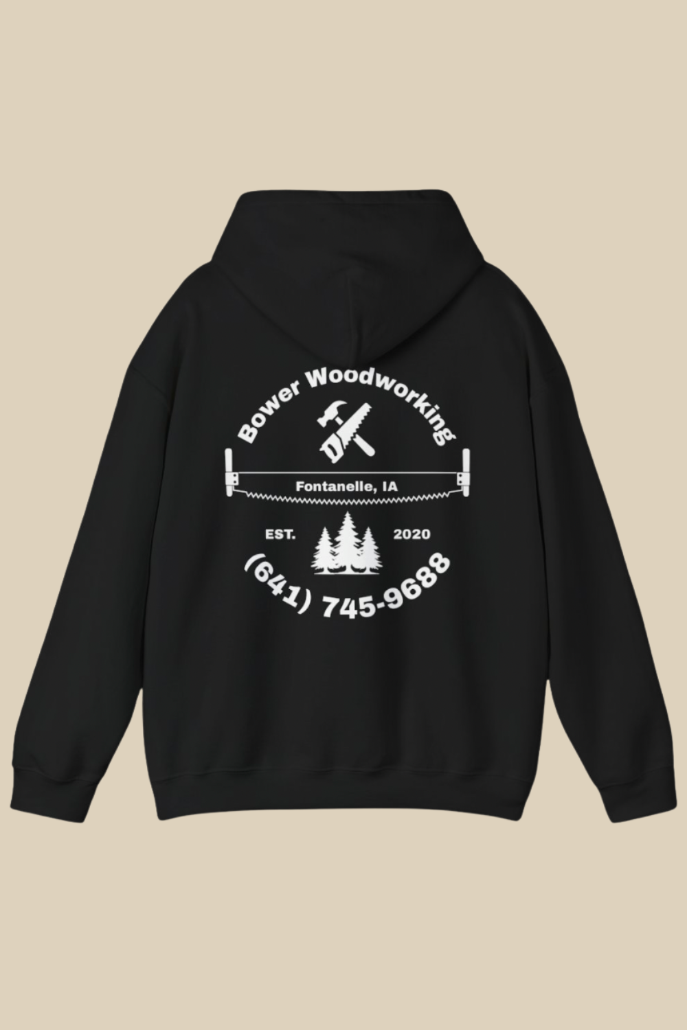 Bower Woodworking Hooded Sweatshirt