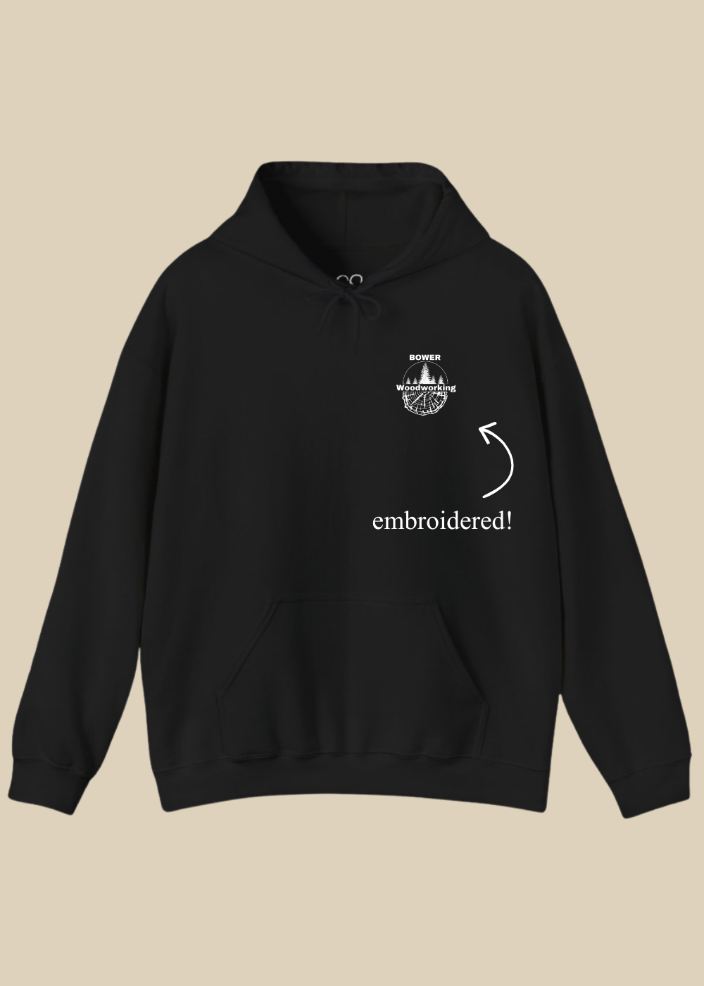 Bower Woodworking Hooded Sweatshirt