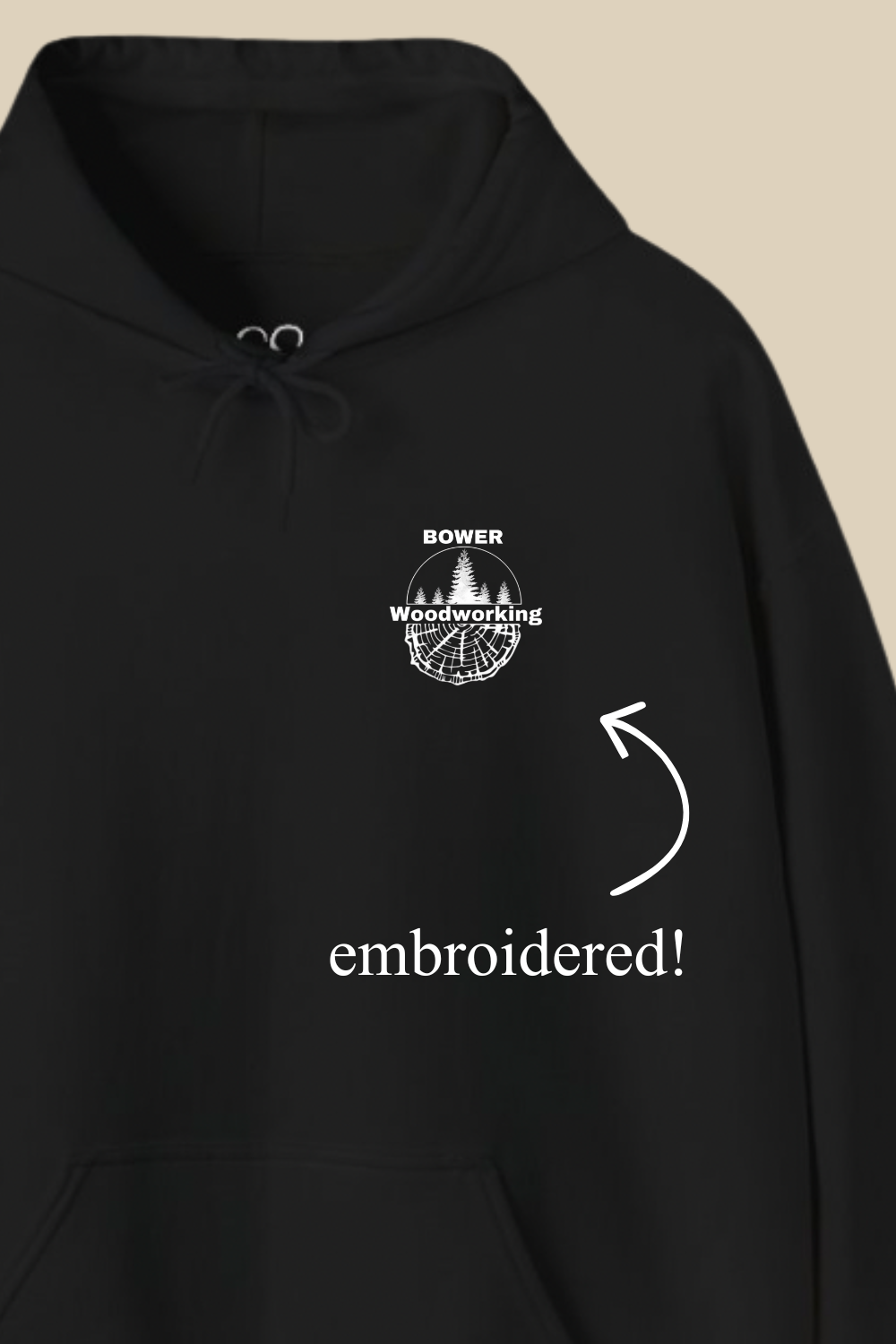 Bower Woodworking Hooded Sweatshirt