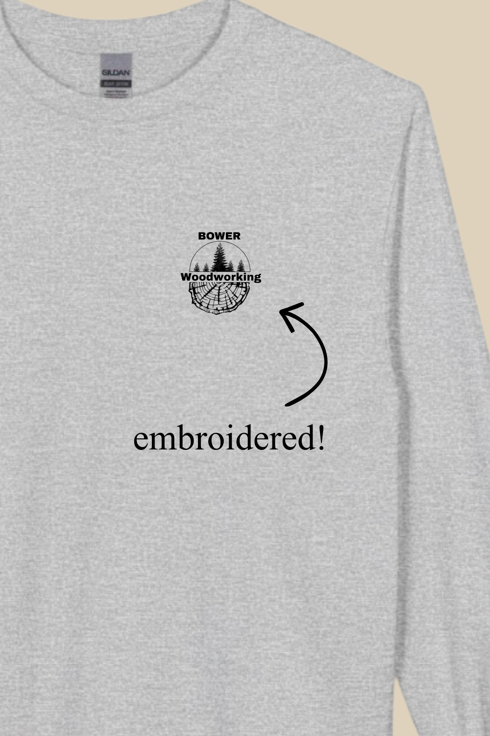 Bower Woodworking Long Sleeve Shirt