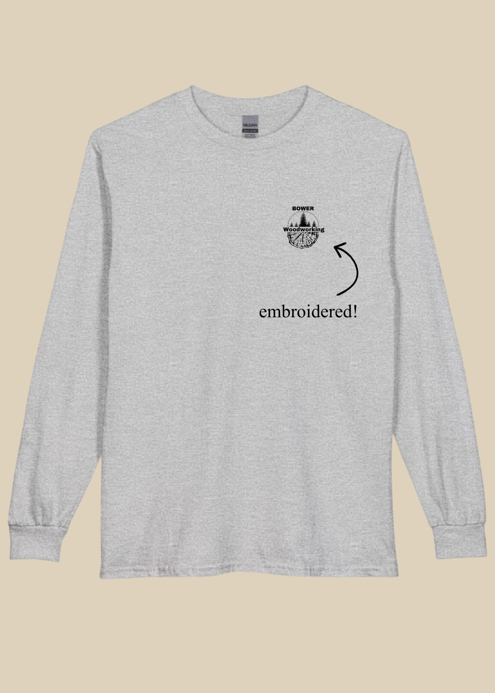 Bower Woodworking Long Sleeve Shirt