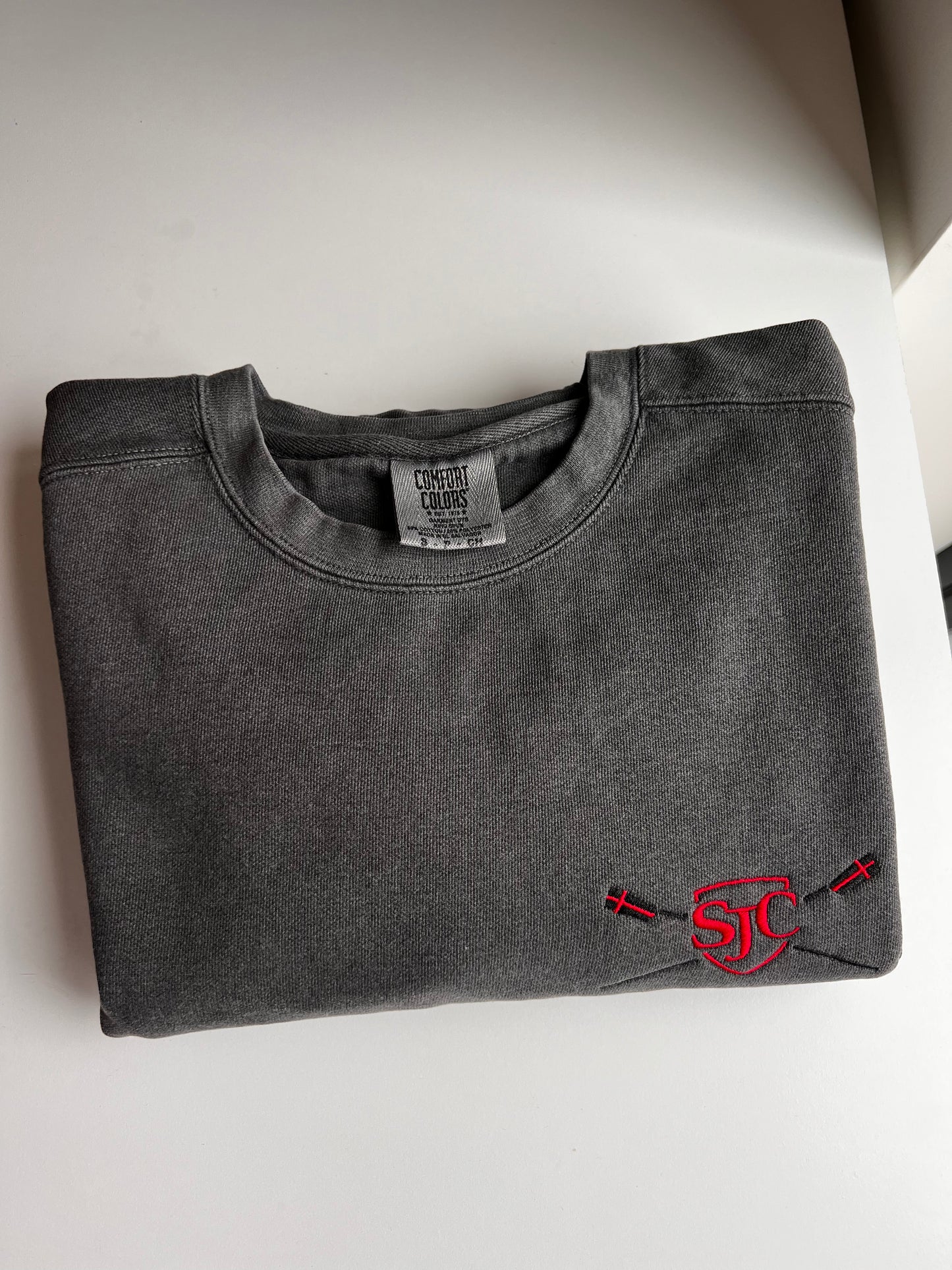Custom Comfort Colors Crewneck (Pepper)