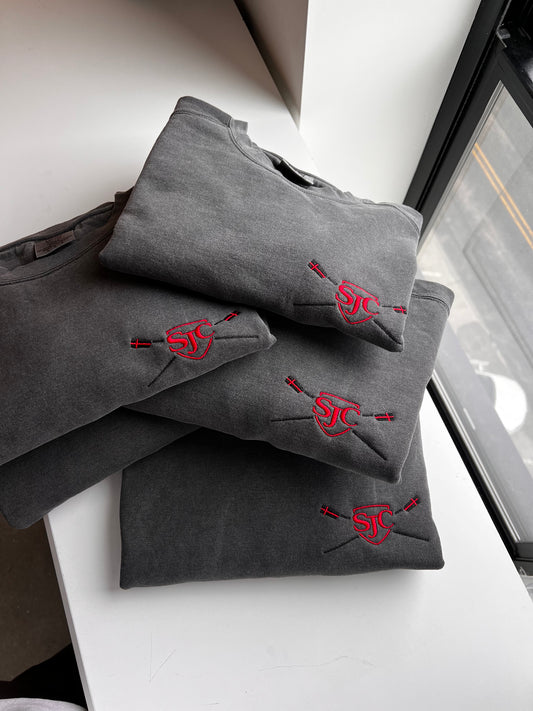 Custom Comfort Colors Crewneck (Pepper)