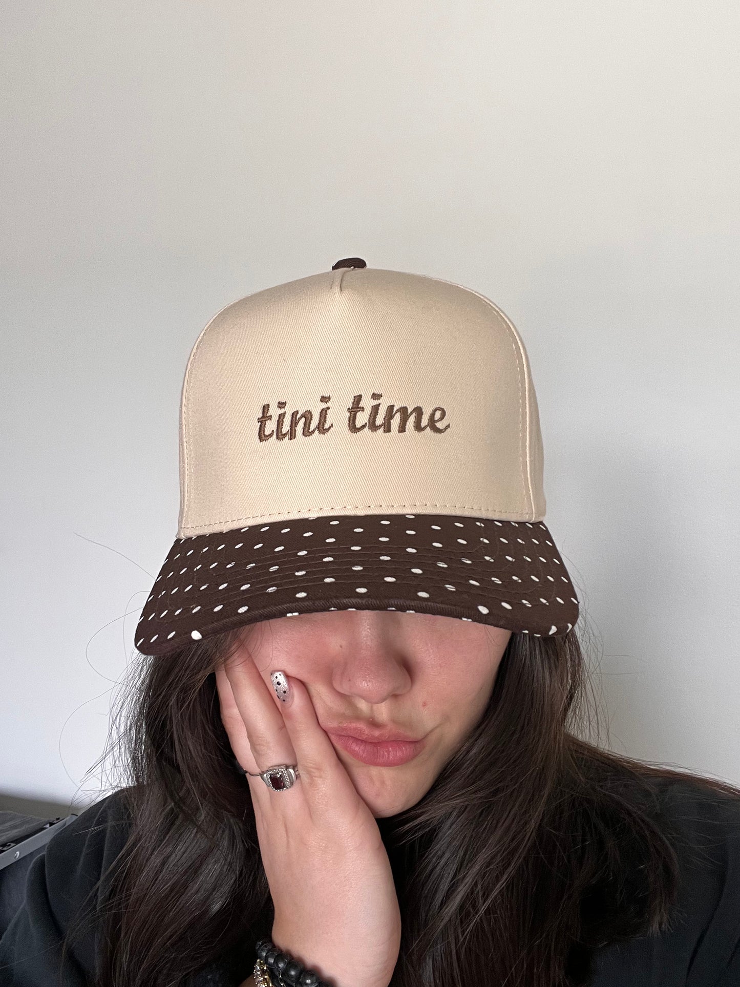 Tini Time Polka Dot Cap
