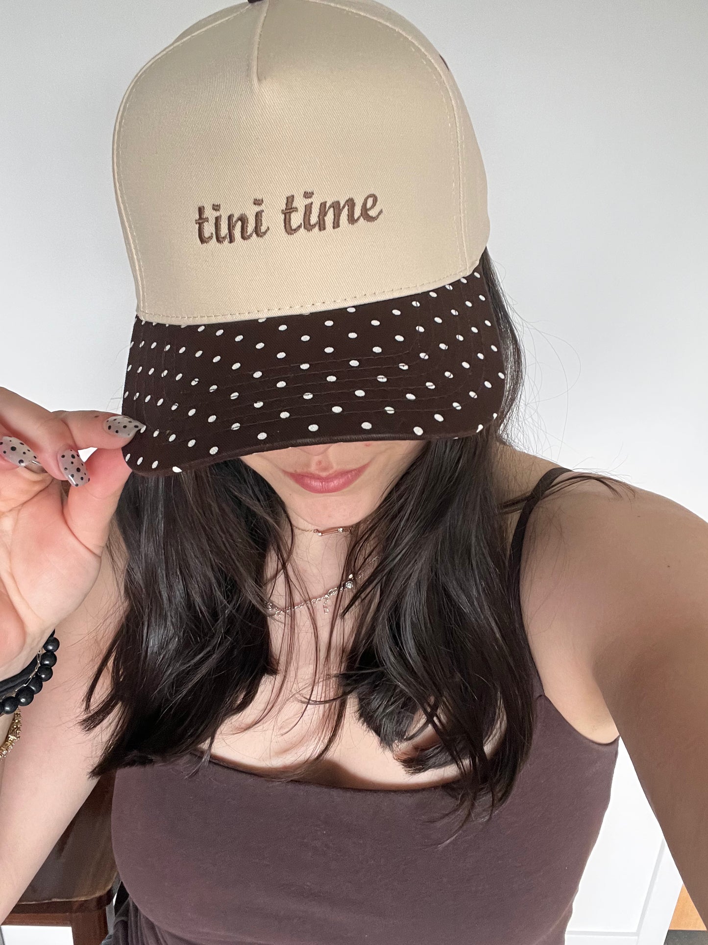 Tini Time Polka Dot Cap