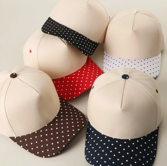 Customizable Polka Dot Cap
